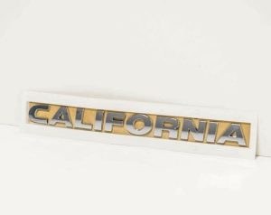 NEW GENUINE VW T5 TRANSPORTER REAR TAILGATE BAGDE EMBLEM CALIFORNIA 7E7853687739