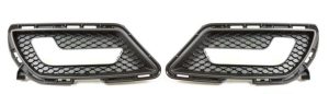 NEW GENUINE MERCEDES-BENZ E-CLASS W207 FRONT BUMPER GRILL COVER PAIR SET N/S+O/S