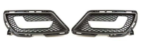 NEW GENUINE MERCEDES-BENZ E-CLASS W207 FRONT BUMPER GRILL COVER PAIR SET N/S+O/S
