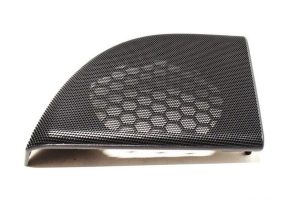 NEW GENUINE MERCEDES BENZ C COUPE W203 ANTHRACITE DOOR SPEAKER COVER RIGHT O/S A20372704889B51