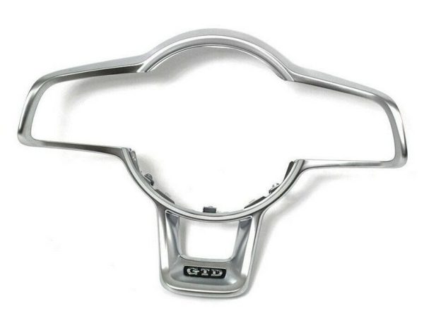 NEW GENUINE VOLKSWAGEN GOLF MK7 STEERING WHEEL CHROME TRIM GTD 5G0419685D3Q7