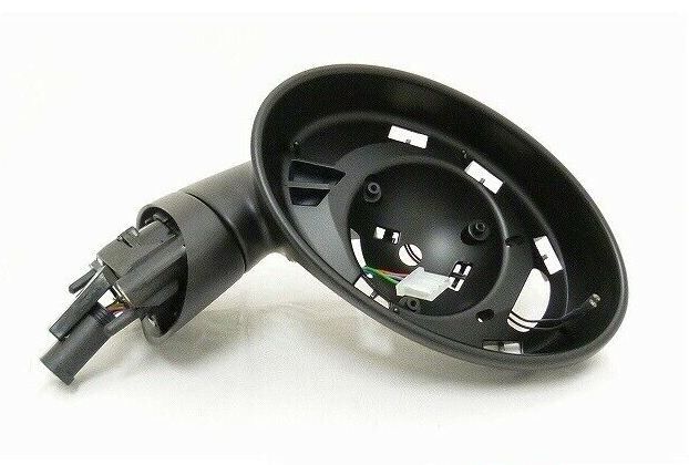 NEW GENUINE MINI R50 R52 CABRIO R53 SIDE MIRROR BLACK RHD RIGHT O/S 51167192476