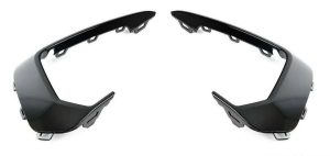 NEW GENUINE VW GOLF MK7 FRONT BUMPER OUTER MOLDING PAIR SET LEFT N/S + RIGHT O/S
