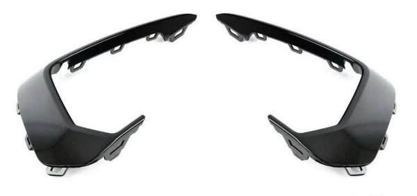 NEW GENUINE VW GOLF MK7 FRONT BUMPER OUTER MOLDING PAIR SET LEFT N/S + RIGHT O/S