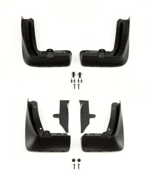 BMW NEW GENUINE 2 SER F45 M SPORT MUD FLAPS SPLASH GUARDS PAIR SET FRONT + REAR