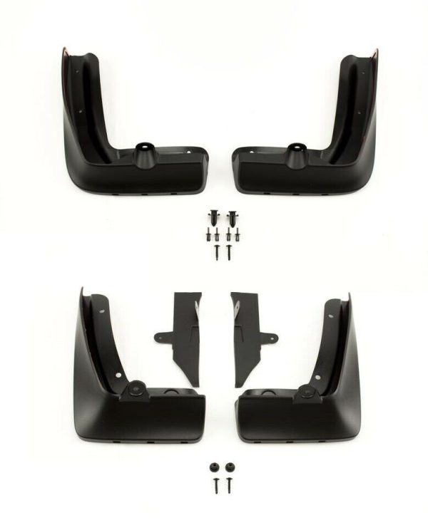 BMW NEW GENUINE 2 SER F45 M SPORT MUD FLAPS SPLASH GUARDS PAIR SET FRONT + REAR