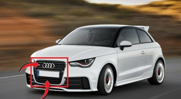 NEW GENUINE AUDI A1 2011-2014 FRONT BUMPER CENTER RADIATOR GRILLE 8X0853651T94 - Image 3