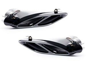 NEW GENUINE MERCEDES-BENZ C43 GLC43 AMG LEFT N/S RIGHT O/S EXHAUST TIP PAIR SET