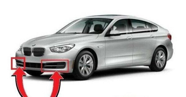 NEW GENUINE BMW 5 SERIES F07 FRONT BUMPER LOWER GRILL PAIR SET - Image 3
