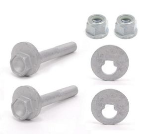 NEW GENUINE AUDI A4 S4 B6 B7 00-09 REAR SUSPENSION ECCENTRIC BOLT WASHER NUT SET