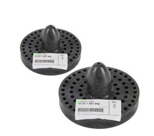 NEW GENUINE BMW 3' E36 COMPACT REAR UPPER COIL SPRING INSULATOR PADS 22MM 2PCS