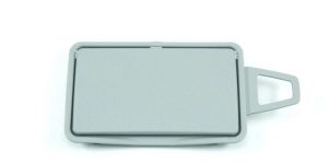 NEW GENUINE MERCEDES-BENZ E-CLASS W211 SUN VISOR MIRROR ORION GREY LEFT N/S A21181101107D43