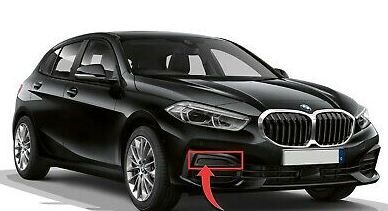 NEW GENUINE BMW 1 SERIES F40 BASIS FRONT BUMPER GRILL FOG BLANKING COVER RIGHT 51117459880 - Image 3