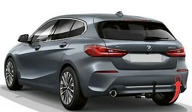 NEW GENUINE BMW 1 SERIES F40 REAR BUMPER TOW HOOK  EYE COVER 51129465102 - Image 3