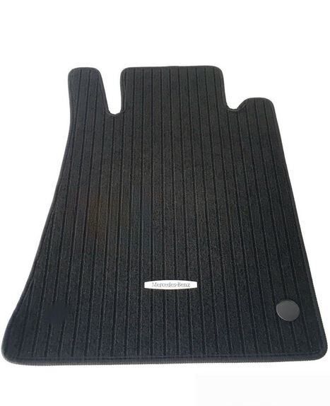 NEW GENUINE MERCEDES MB SLK CLASS W171 BLACK RIBBED CARPET FLOOR MAT SET RHD B66360378