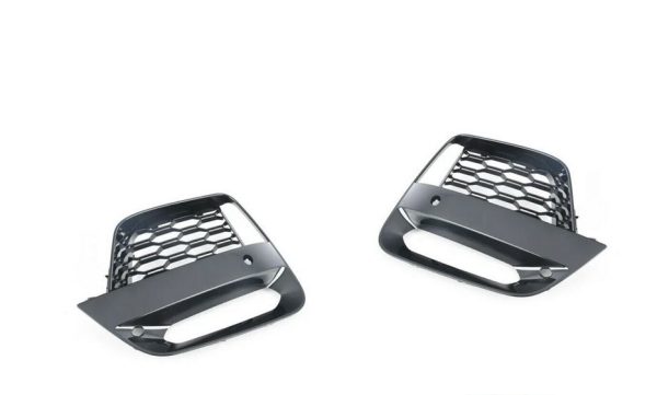 NEW GENUINE BMW X3 X4 SERIES G01 G02 FRONT M BUMPER OPEN SIDE GRILLS PAIR SET 51118092757 + 51118092758 - Image 2