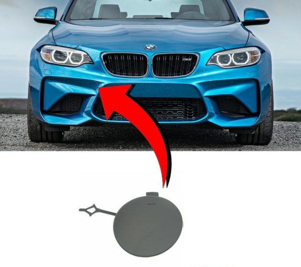 NEW GENUINE BMW 2 SERIES F87 M SPORT FRONT TOWING HOOK EYE COVER CAP 51118068520