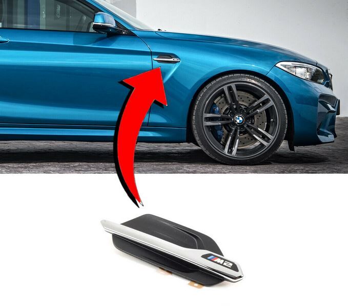 NEW GENUINE BMW 2 SERIES F87 M SPORT SIDE WING TRIM GRILL RIGHT O/S 51138062198 - Image 4