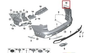 FOR NEW GENUINE BMW G07 X7 30dX 40iX 50iX M50dX SAV LEFT PROTECTION FOIL