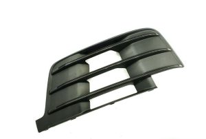 NEW GENUINE AUDI Q7 16-19 FRONT BUMPER LOWER ANTHRACITE DARK CHROME GRILL LEFT 4M0807681DGXE