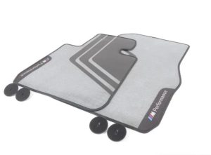 BMW NEW GENUINE F20 F21 F22 F23 F87 M PERFORMANCE FRONT FLOOR MATS LHD 51472407299