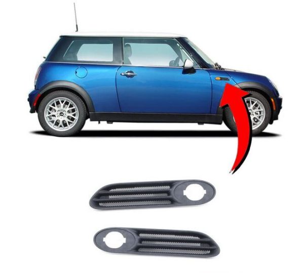 NEW GENUINE MINI R50 R52 WING FENDER SIDE MARKER FINISHER TRIMS PAIR SET N/S+O/S 51131515593 + 51131515594 - Image 12