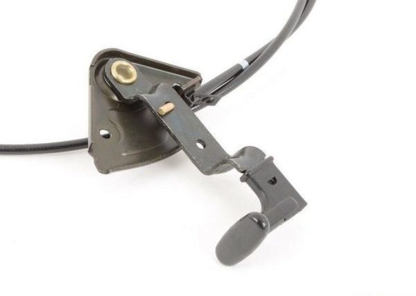 NEW GENUINE AUDI A6 98-05 8 CYLINDER BLACK BONNET RELEASE CABLE RHD 4B2823531 - Image 2