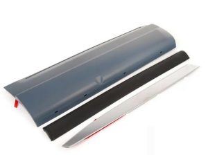 NEW GENUINE VW TIGUAN 07-16 FRONT DOOR PRIMED COVER CHROME MOLDING SET RIGHT O/S 5N0854940EGRU