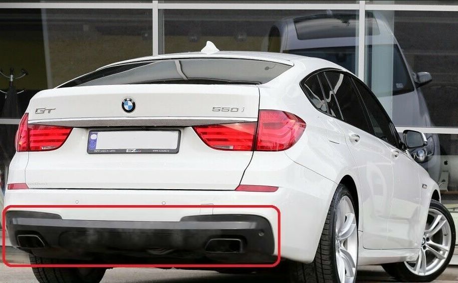 NEW BWW GENUINE F07 5 GT SERIES 09-12 M-SPORT REAR DIFFUSER COVER 51128051224 - Image 4