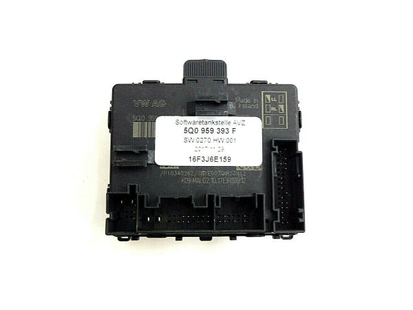 NEW GENUINE AUDI VW DRIVER SIDE FRONT DOOR CONTROL UNIT 5Q0959393F