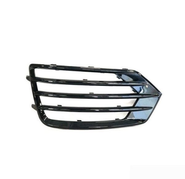 NEW GENUINE AUDI Q3 2016-2018 FRONT BUMPER LOWER BLACK GLOSSY GRILLE LEFT N/S 8U0807681KT94 - Image 4