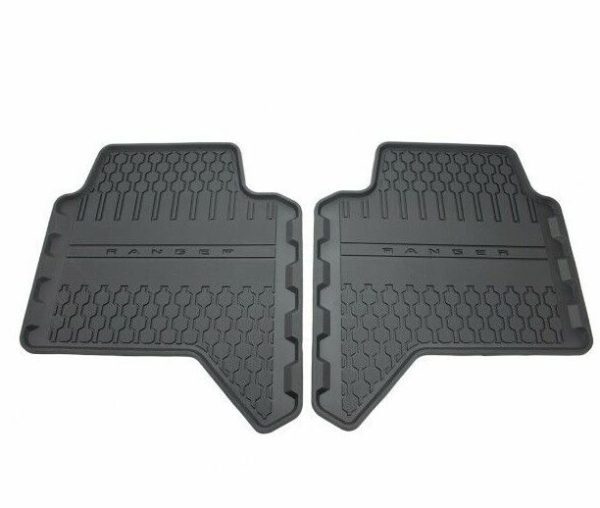 NEW GENUINE FORD RANGER 2011- FRONT AND REAR RUBBER FLOOR MATS SET RHD 1809304 - Image 4