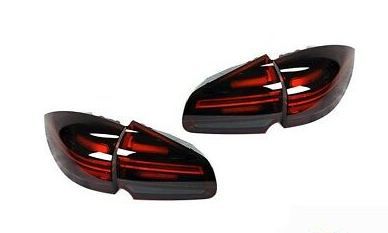 NEW GENUINE PORSCHE CAYENNE 958 E2 REAR DARK TAIL LIGHTS LEFT RIGHT PAIR SET 95804490066