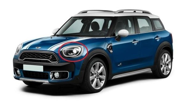 NEW MINI GENUINE F60 COUNTRYMAN FRONT HEADLIGHT SURROUND TRIM LEFT N/S 51137388117 - Image 3