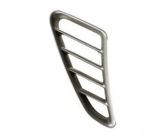 NEW GENUINE PORSCHE 987 BOXSTER AIR INLET GRILLE TITANIUM METALLIC RIGHT O/S 987504562019B1