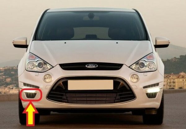 NEW GENUINE FORD S-MAX 10-15 FRONT BUMPER LOWER COVER GRILL RIGHT O/S 1701542 - Image 4