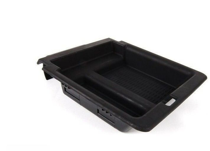 BMW NEW GENUINE 3 SERIES E46 ARMREST STORAGE TRAY BLACK RHD 51168228821 - Image 2