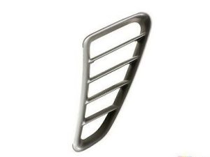 NEW GENUINE PORSCHE 987 BOXSTER AIR INLET GRILLE TITANIUM METALLIC LEFT N/S 987504561019B1