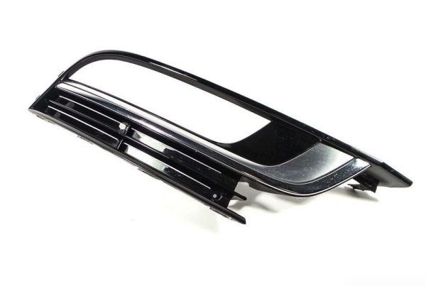 NEW GENUINE VW CC 12-16 FRONT BUMPER LOWER RIGHT O/S FOG LIGHT GRILL BLACK 3C8854662041 - Image 2