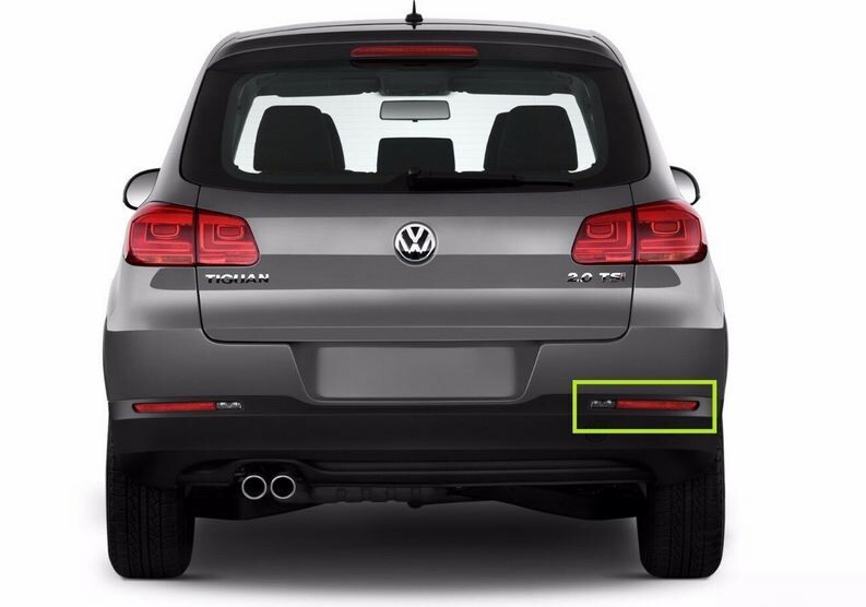 NEW GENUINE VW TIGUAN 08-16 REAR BUMPER RIGHT O/S REFLECTOR 5N0945106 - Image 2
