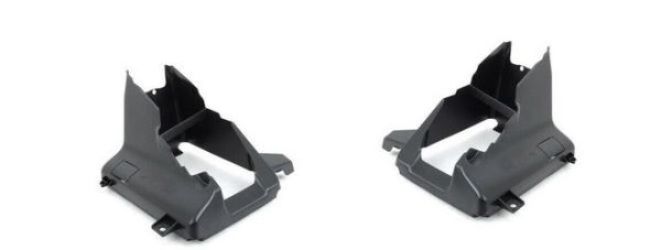 NEW GENUINE BMW 5 SERIES F10 F11 FRONT OIL COOLER AIR DUCTS PAIR SET N/S + O/S 51747200789 + 51747200790