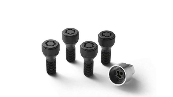 NEW GENUINE BMW X3 X5 X6 SERIES WHEEL SECURITY LOCKING BOLTS SET 36132453961 - Image 5
