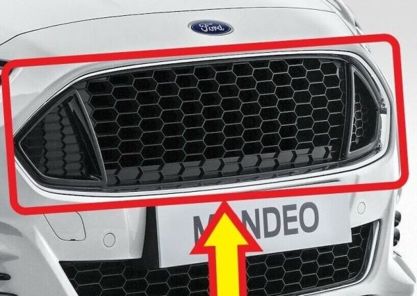 NEW GENUINE FORD MONDEO 2014- FRONT BUMPER CENTER UPPER MAIN GRILLE 1891346 - Image 4