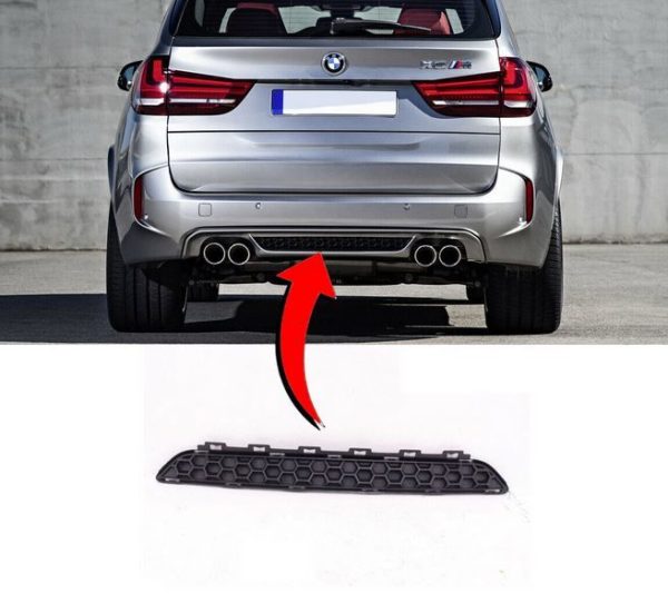 NEW GENUINE BMW X5 SERIES F85 M SPORT REAR BUMPER GRILL 51128060000