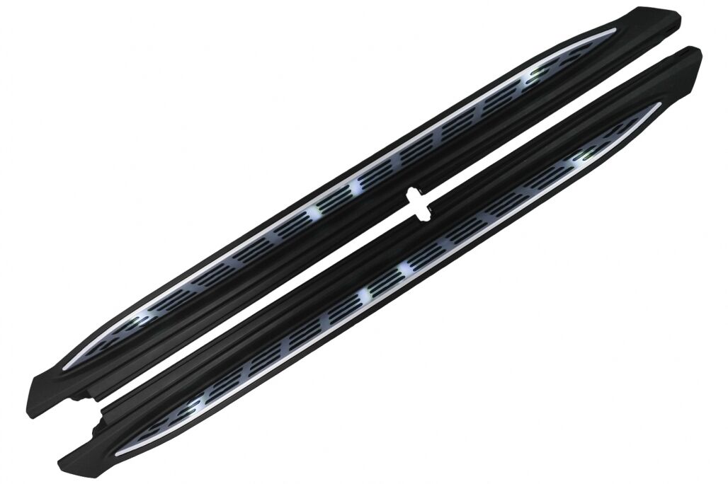 Running Boards Side Steps suitable for Mercedes GLS SUV X167 (2020-up) with LED Courtesy Light - Image 2
