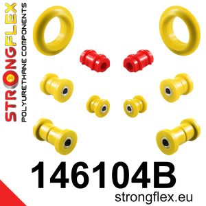 146104B: Front suspension and ream beam bush kit
