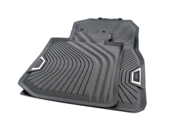 BMW NEW GENUINE 3 SERIES G20 G21 RUBBER MATS FRONT ALL WEATHER LHD 51472461168