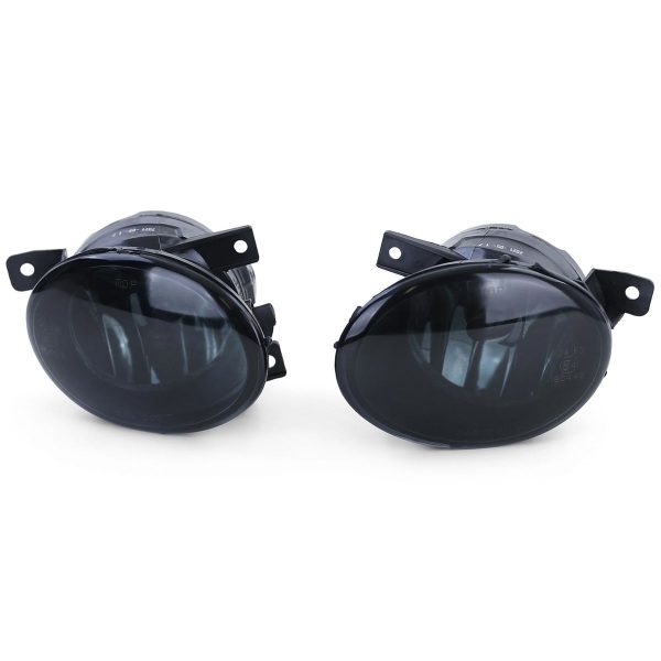 Black Smoked Fog Ligths set For VW T5 10-15 Facelift All models - Image 2