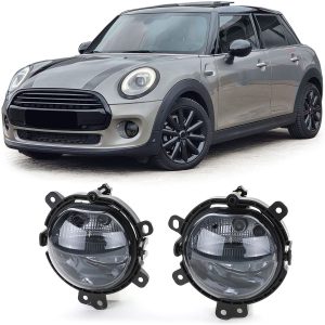 Black/ Clear fog lights with DRL for Mini Cooper F54 F55 F56