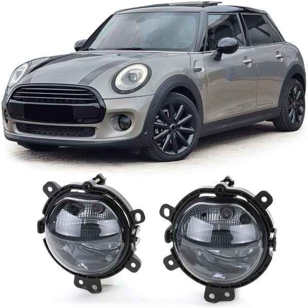 Black/ Clear fog lights with DRL for Mini Cooper F54 F55 F56